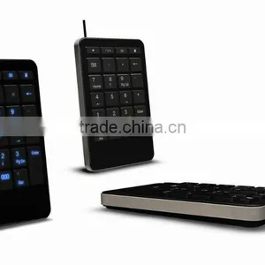 Mini Wired USB Numeric Keypad With Blue Led Light thumbnail-1