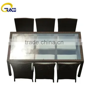 Granco KAL464 7pcs Dining Set Rattan Furniture thumbnail-4