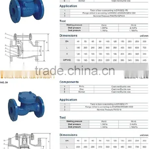 OEM Chinese Factory JIS DPS Swing Wafer Water Check Valve thumbnail-3