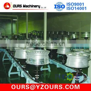 Metallic Workpiece Substrate Painting/wheels Powder Coating Line thumbnail-2