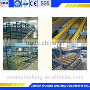 Industrial Use Roller Slides Pipe Flow Through Racking thumbnail-2