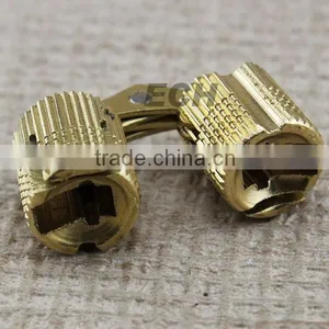 China Supplier Standard Small Brass Conceal Cabinet Hinge thumbnail-1