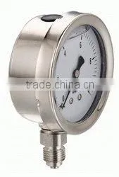 All Stainess Steel Hydraulic Pressure Gauge for Asia thumbnail-1