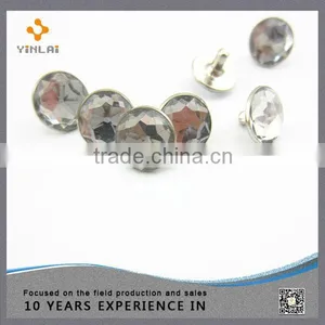 Wholesales Clear 10.5mm Crystal Rivet For Shoes thumbnail-2