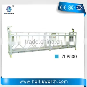Professional Zlp630 Suspended Working Platform Aluminum Rope Suspended Working Platform thumbnail-1