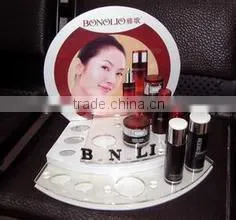 OEM Design Stylish Special Professional Acrylic Wooden Cosmetic Display Stand With Experienced Factory Made thumbnail-2