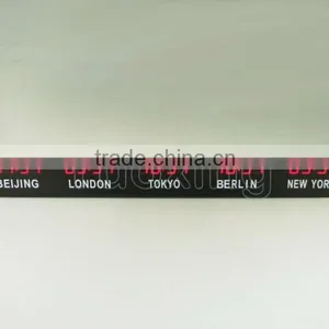 Led Time Zone World Clock With 5 Cities thumbnail-1