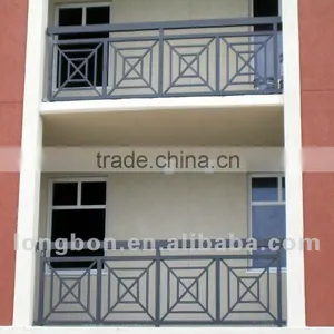 2013 Hand Forging Wrought Iron Japanese Balcony Fence thumbnail-1