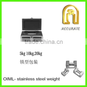 OIML Standard Stainless Steel 20kg Rectangular Weight, F1 F2 M1 Calibration Weights, Standard Weights for Calibration thumbnail-1