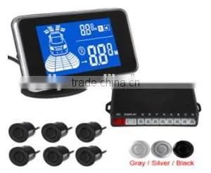 Shenzhen Factory Colorful 6 Sensors LCD Car Parking Lot Sensor thumbnail-2