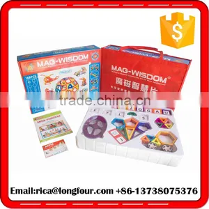 Magnetic Pyramid Block Educational Toys thumbnail-1
