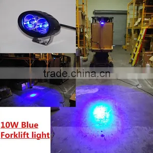 Blue Forklift Led Light Warehouse Safety Warning Lamp Spot Offroad Race 12v 48V thumbnail-6