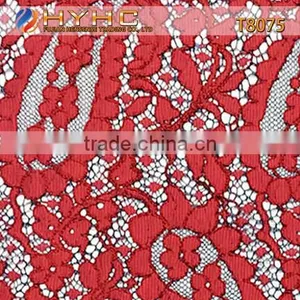 Wholesale Good Quality Nylon/Cotton/Rayon Strand Lace Fabric T8075 thumbnail-1