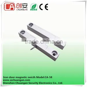 High Quality Low Price Wired Magnetic Contact Switch ABS Plastic Door Magnetic Contacts thumbnail-2