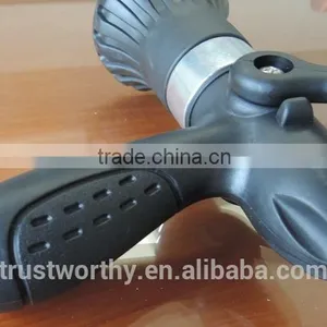 Taiwan Fireman Heavy Duty Level Flow Control Aluminum Garden Hose Nozzle thumbnail-2