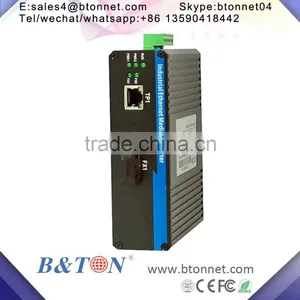 IP30 IP40 POE 10/100/1000M Managed Industrial Ethernet Switch 1 Port Network Switch thumbnail-1