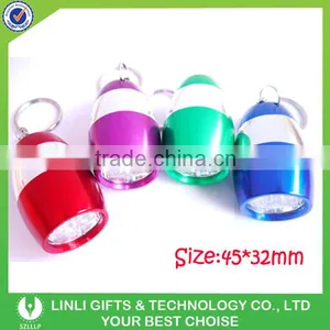 Custom Logo Printed LED Aluminium Keychain,6 LED Aluminium Keychain,Egg 6 LED Aluminium Keychain For Promotion thumbnail-5