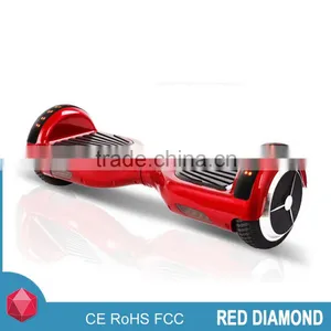 New Arrival 6.5inch Smart 2 Wheel Self Balance Scooter With Rubber Bumpers and Led Lights thumbnail-5