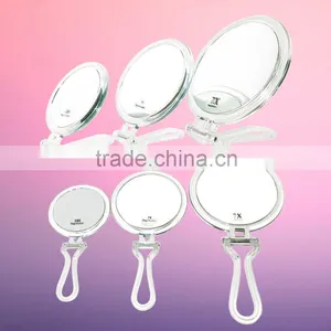 Folding Makeup Mirror Plastic Hanging Mirror Portable Folding Mirrors thumbnail-1