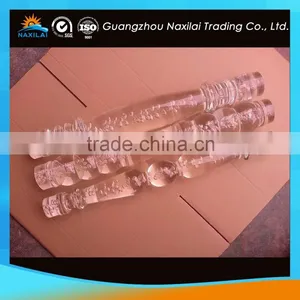2016 Hot Sell Crystal Handles 100% Virgin Material Acrylic Balustrade thumbnail-2