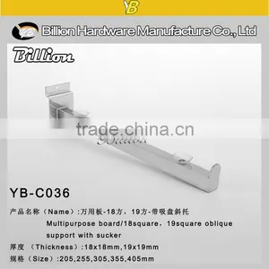 New Style Metal Bracket Shelf Support Wood Glass Support Bracket With Suck thumbnail-3