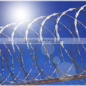 Direct Factory Stainless Steel Razor Wire/galvanized Razor Wire Fencing/cheap Razor Wire thumbnail-1