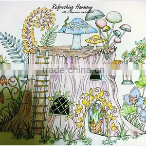 Wholesale An Inky Treasure Hunt and Enchanted Forest Coloring Book English Version Secret Garden Series thumbnail-6