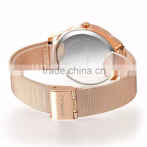 Japan Pc32 Movement Rose Gold Hands Face Gift Rose Field Watch Analog Quartz thumbnail-3