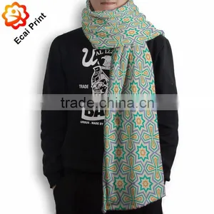 Luxury Newest Modern Heat Transfer Printing Women Scarf thumbnail-2