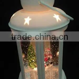 Water Swirling Led Christmas Lantern Light Baterry Operated thumbnail-2
