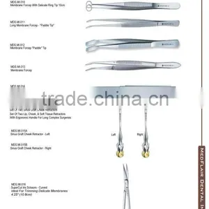 Membrane Forcep, Dental Implant Placement Forcep Dental Instruments thumbnail-1