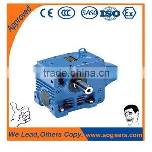 Vertical Bevel Helical Gear Reducers for Packaging Conveyor thumbnail-4