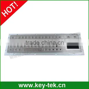 Vandal Proof Metal Keyboard With Touch Pad thumbnail-2