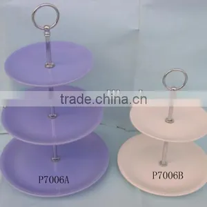 Ceramic Cake Stand, Cake Plate With Stand thumbnail-2