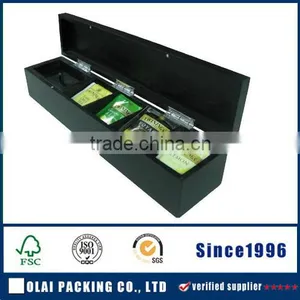 Lacquered Wooden Tea Boxes Wholesale thumbnail-1