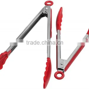 High Quality Bbq Service Silicone Tongs thumbnail-1