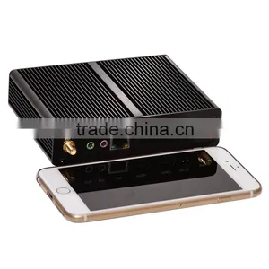 Small pc P5 Personal Mini PC Baytrail Fanless Nuc Mini pc With USB 3.0 Intel Celeron N2810 BayTrail Dual Core 2.0Ghz Mini pc thumbnail-3