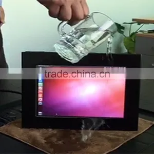 100*100 Wall Mount IP65 Waterproof 18.5 Inch Industrial Touch Screen pc for Automation thumbnail-1