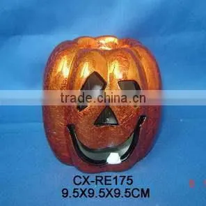 Ceramic Pumpkin Design Candle Holder Candle Stick thumbnail-1