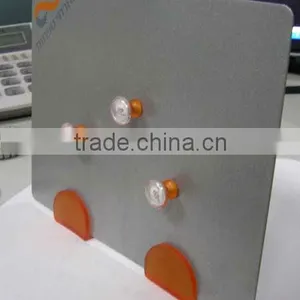 Stainless Steel Stander Memo Board With Magnetic Sticker thumbnail-1