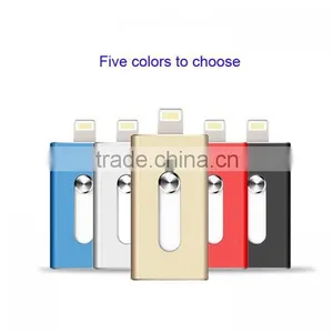 Colorful Three in One Variour Capacity Cheap Mini OTG Usb Flash Drive thumbnail-1