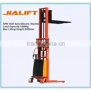 Jialift 1500Kg Semi-Electric Stacker SPN1525 thumbnail-1