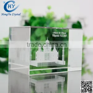 Laser 3d Transparent Square Crysta Engraving thumbnail-2