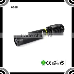 POPPAS 6618 XM-L2 Output 600LM High Power With Usb Rechargeable Flashlight thumbnail-1