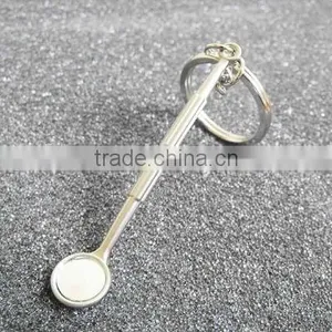 Promotional Wholesale Custom Mini Dental Mirror Keychain thumbnail-1