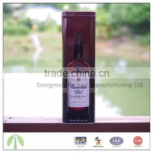 Square Whiskey Tin Box 9.00*9.00*29.60 cm thumbnail-6