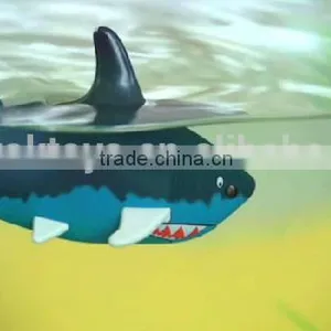 Toys For Kids ! Coke Can 3CH Mini Remote Control Shark RC Toys thumbnail-6