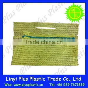 Knitting Mesh Drawstring Bag Packing Cucumber,mesh Bag for Vegetables thumbnail-3