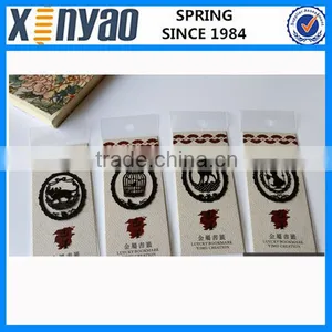 Promotional Gifts Customer Design Stainless Steel Holiday Shape Bookmark thumbnail-4
