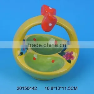 Ceramic Chicken Egg Holder Plate thumbnail-3